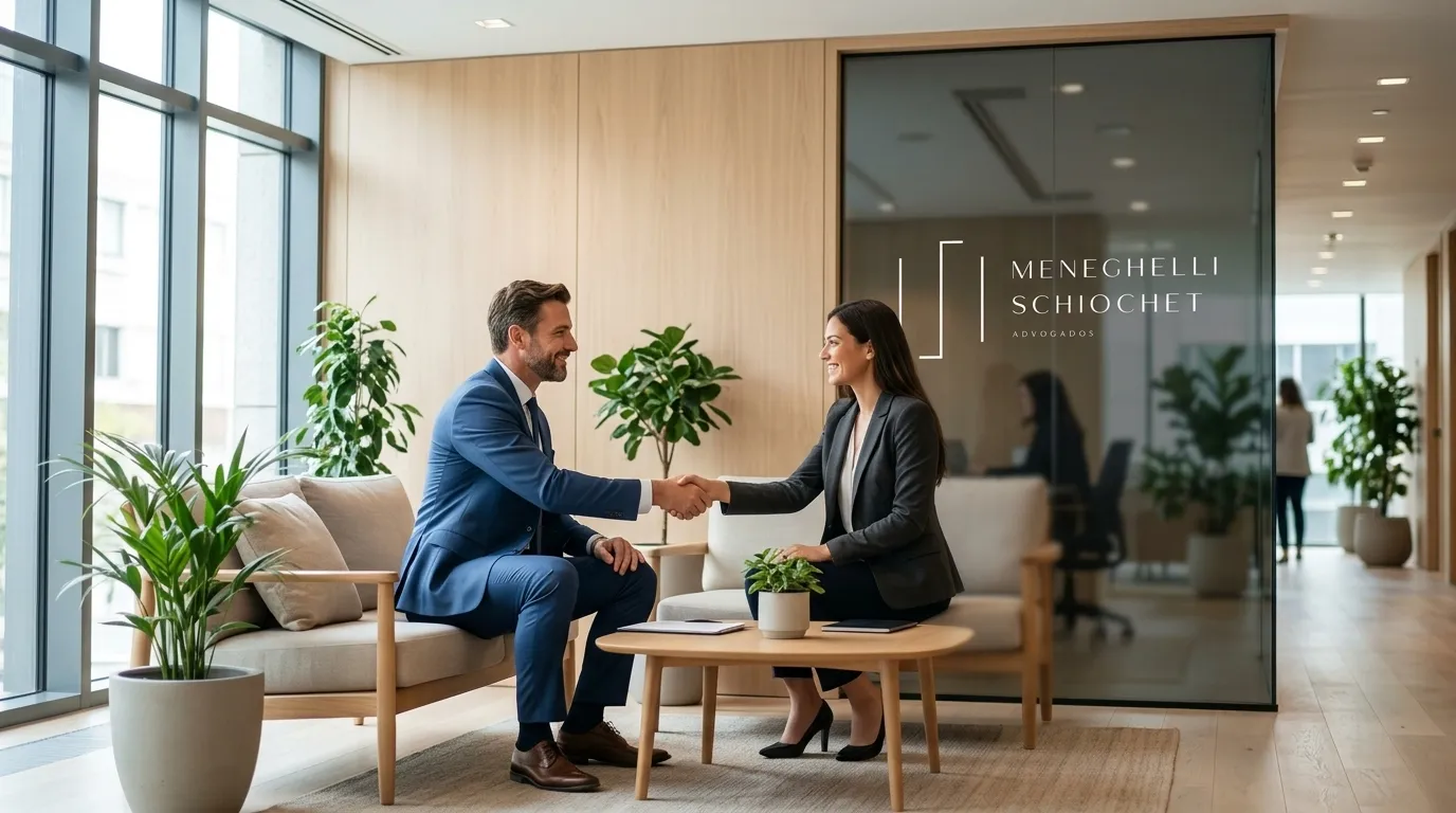 Parceria de sucesso e segurança jurídica garantida pelo direito empresarial.
