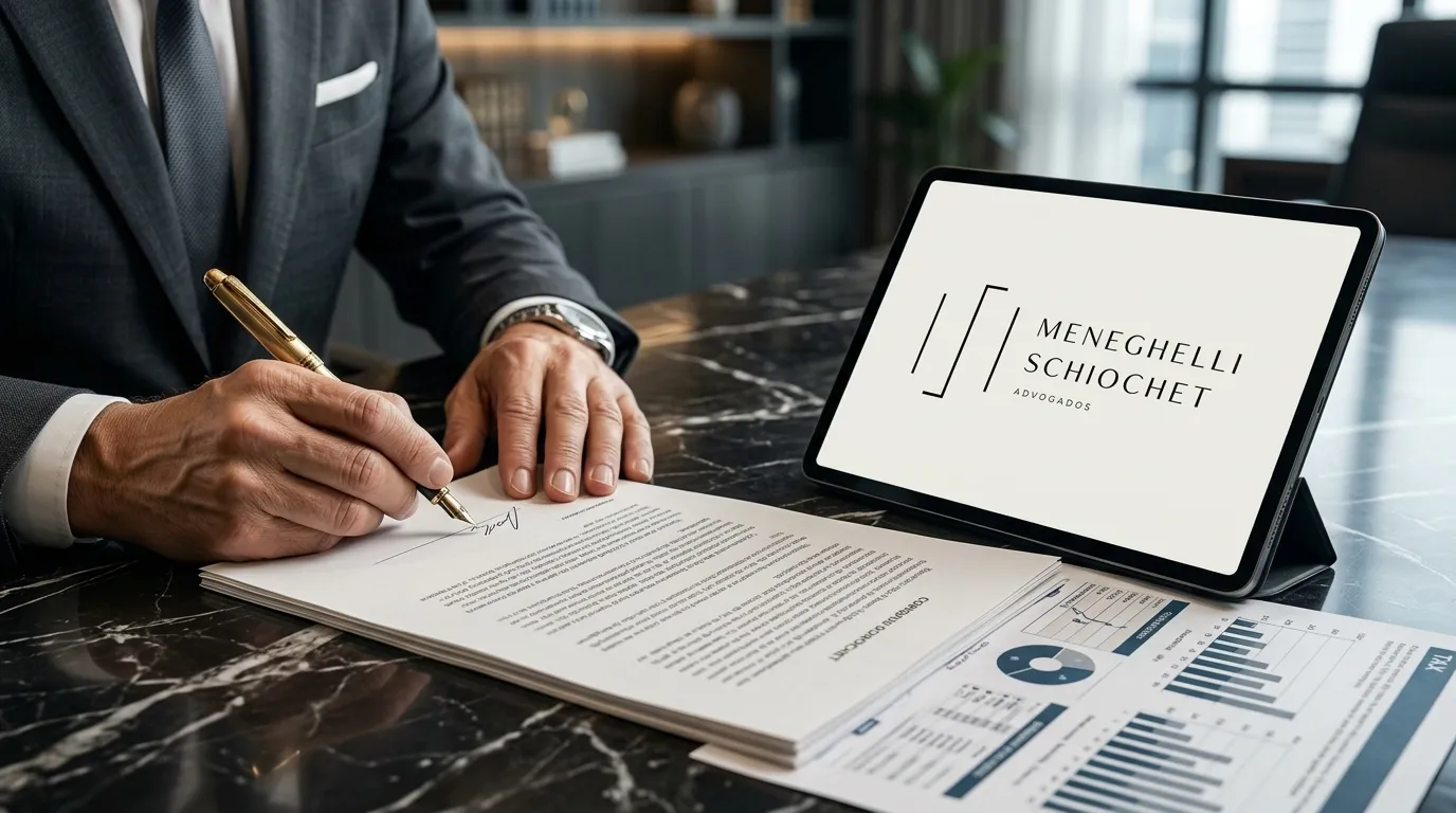 Assinatura de planejamento tributário sob orientação de direito empresarial advogado